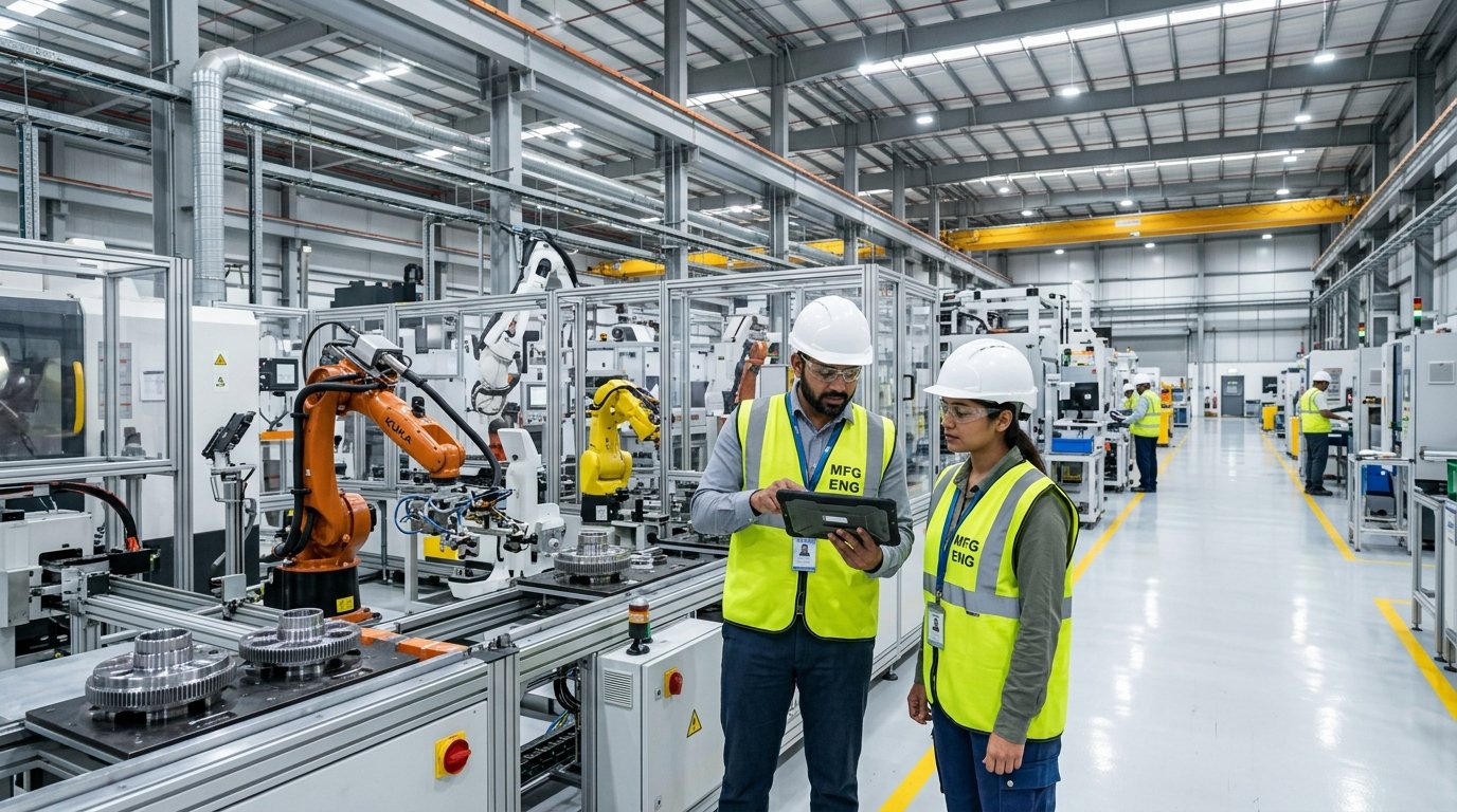 Indian manufacturing factory floor audit